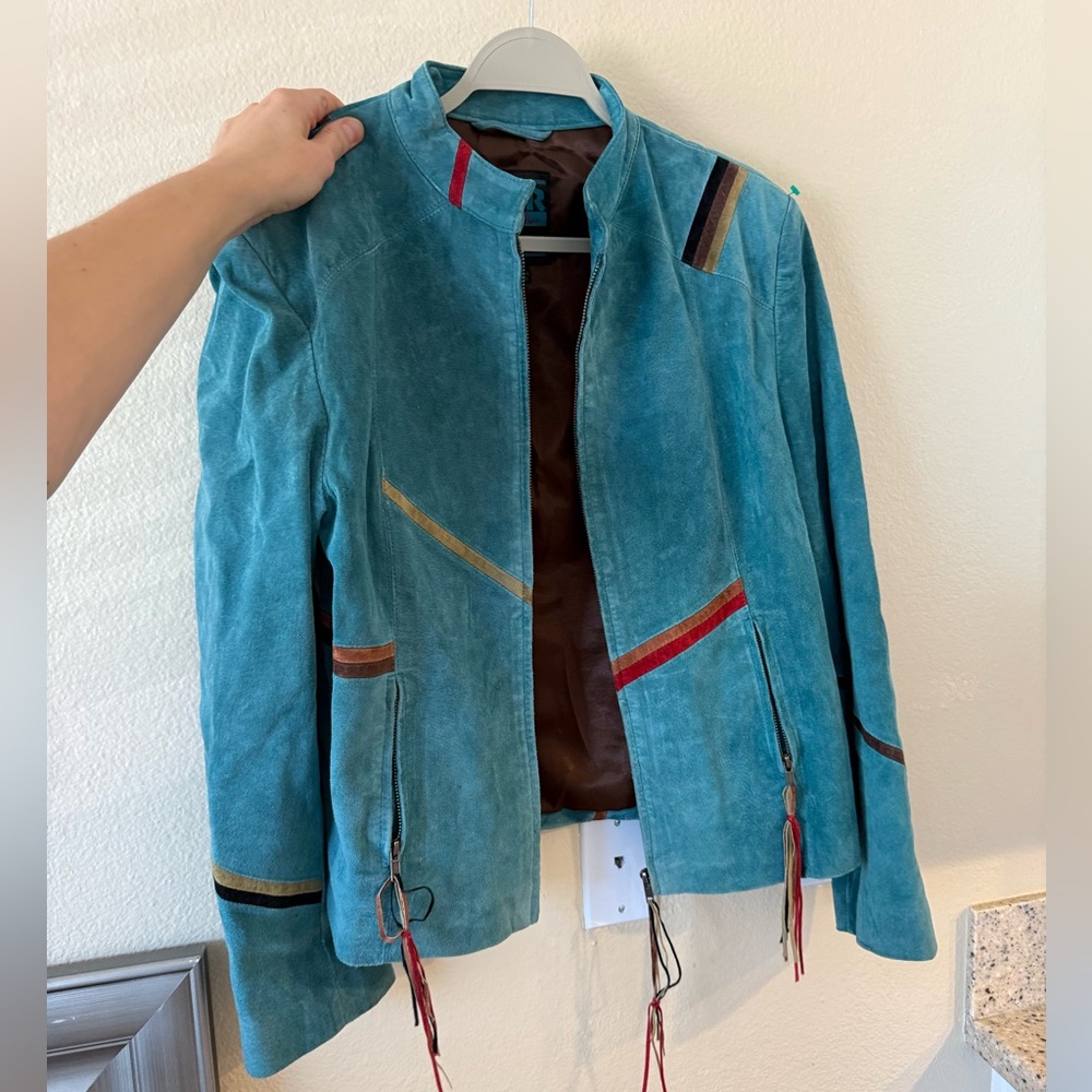VINTAGE Santa Fe Leather Jacket